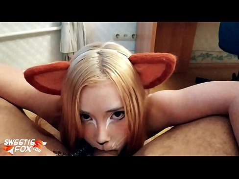 ❤️ Kitsune sluger pik og sæd i sin mund Russisk porno at da.onetubes.top